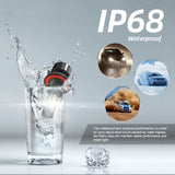 2-PCS-S2-H13-/-9008-DC9-36V-/-25W-/-6000K-/-2500LM-IP68-Car-LED-Headlight-Lamps(Cool-White)