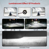 2-PCS-S2-H13-/-9008-DC9-36V-/-25W-/-6000K-/-2500LM-IP68-Car-LED-Headlight-Lamps(Cool-White)