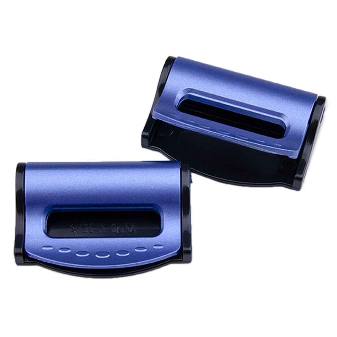 2-PCS-SHUNWEI-Car-Safety-Seat-Belt-Adjuster(Blue)