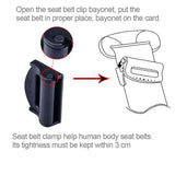 2-PCS-SHUNWEI-Car-Safety-Seat-Belt-Adjuster(Blue)