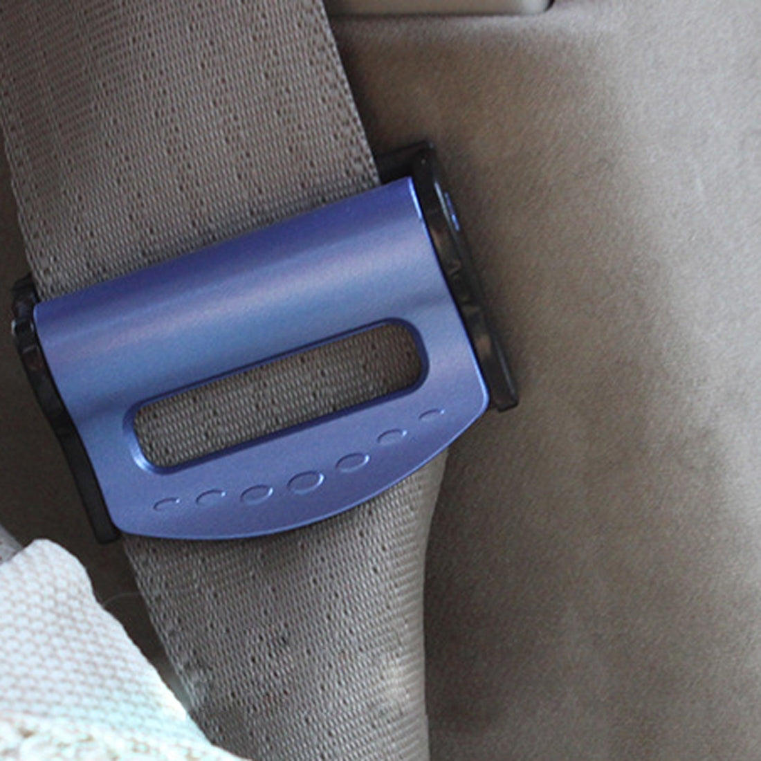 2-PCS-SHUNWEI-Car-Safety-Seat-Belt-Adjuster(Blue)