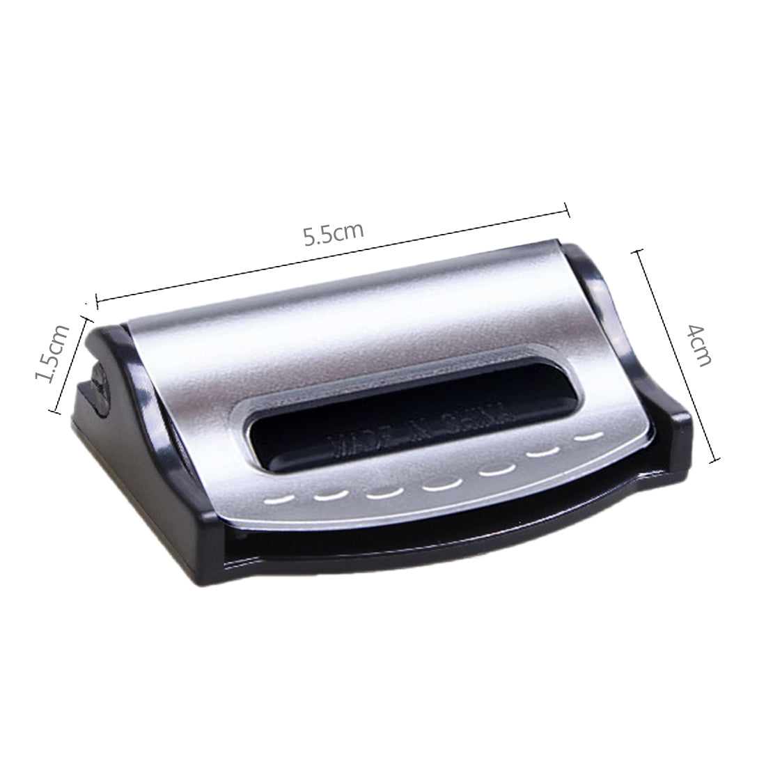 2-PCS-SHUNWEI-SD-1401-Car-Safety-Seat-Belt-Adjuster(Silver)
