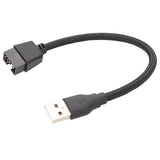 20cm-USB-A-Male-To-9Pin-Motherboard-Built-In-RGB-Data-To-External-U-Port-Adapter-Cable(Black)