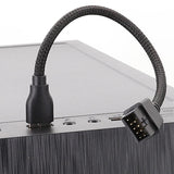20cm-USB-A-Male-To-9Pin-Motherboard-Built-In-RGB-Data-To-External-U-Port-Adapter-Cable(Black)