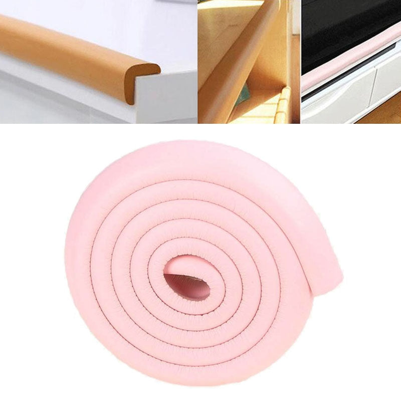 212cm-Baby-Edge-Cushion-Foam-with-Self-adhesive-Tape(Pink)