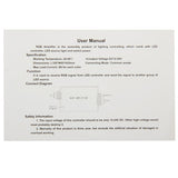 24A-RGB-Amplifier-for-LED-Light,-DC-12V-24V-Input(Silver)