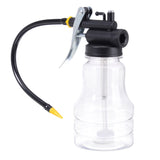 250cc-Transparent-High-Pressure-Pump-Oiler-Lubrication-Oil-Can-Plastic-Machine-Oiler-Grease-245mm-Length-flex-Gun(Long-mouth-hose)