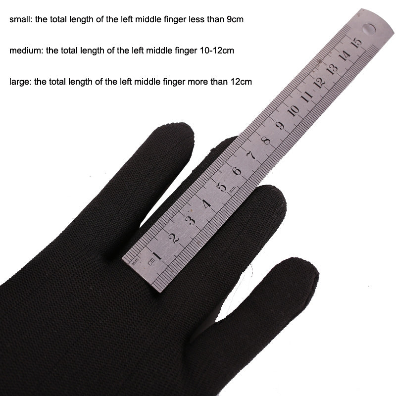 2PCS-Beginner-Press-Nylon-Wear-Resistant-Anti-Slip-Left-Hand-Guitar-Exercise-Glove,Size:-Medium