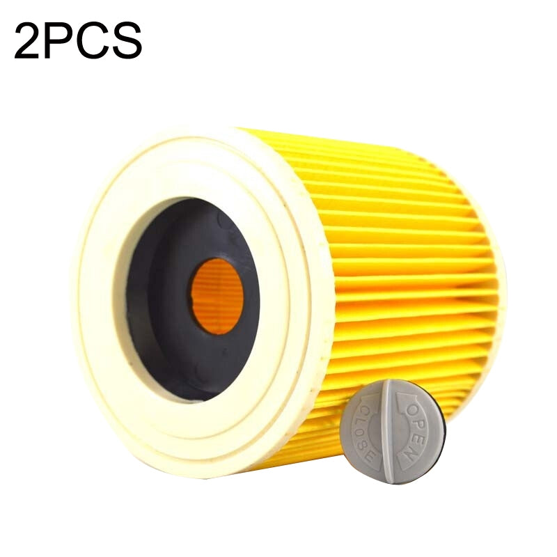 2PCS-HEPA-Filter-For-Karcher-A2004-/-A2204-Vacuum-Cleaner-Accessories(Yellow)