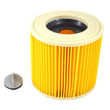 2PCS-HEPA-Filter-For-Karcher-A2004-/-A2204-Vacuum-Cleaner-Accessories(Yellow)