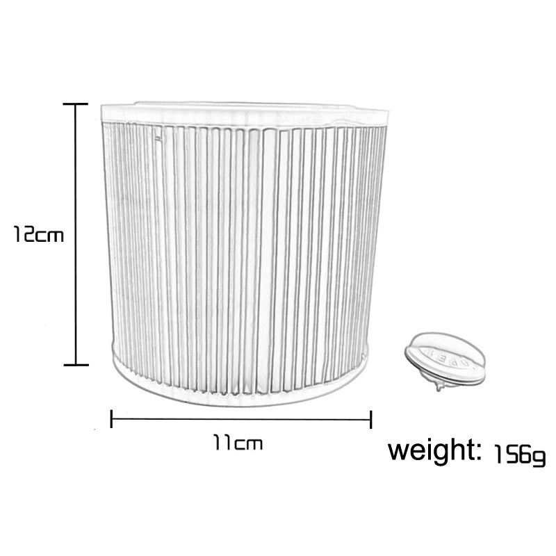 2PCS-HEPA-Filter-For-Karcher-A2004-/-A2204-Vacuum-Cleaner-Accessories(Yellow)