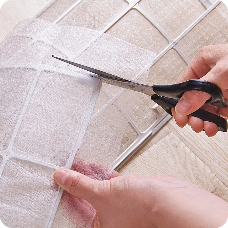 2pcs-/Pack-Cuttable-Air-Conditioner-Filter-Papers-Anti-Dust-Wind-Outlet-Filter-Net(007b11)