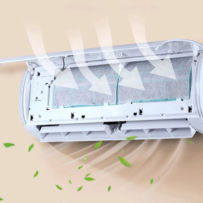 2pcs-/Pack-Cuttable-Air-Conditioner-Filter-Papers-Anti-Dust-Wind-Outlet-Filter-Net(007b11)