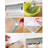 2pcs-/Pack-Cuttable-Air-Conditioner-Filter-Papers-Anti-Dust-Wind-Outlet-Filter-Net(007b11)
