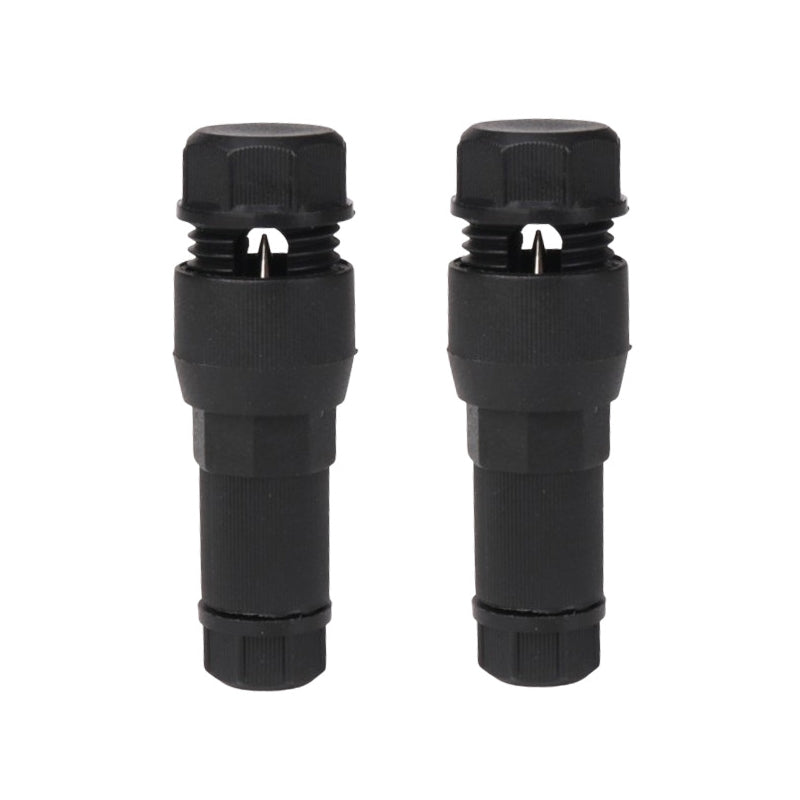 2pcs-/Pack-Stripping-free-Thimble-T-shaped-Connector-Downlight-Wiring-free-Connector(Black)