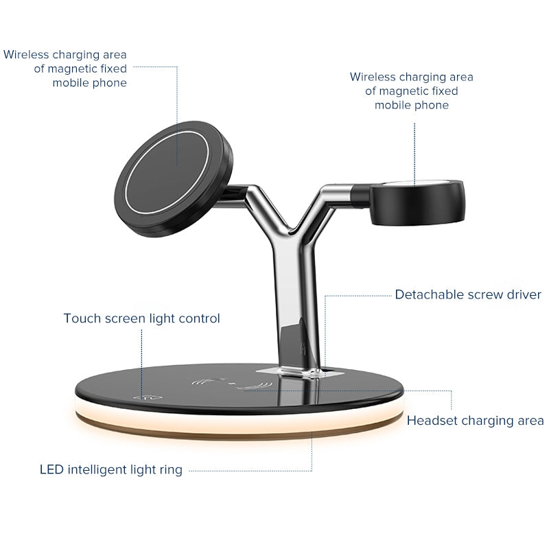 3-in-1-Magnetic-Wireless-Charger-with-LED-for-Phone,-Watch,-Earbuds