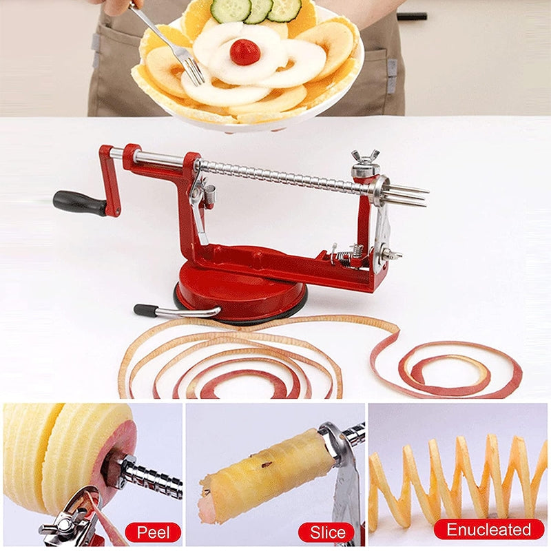 3-in-1-Multi-functional-Fruit-Peeling-Slicing-Stoning-Peeler-Machine(Red)