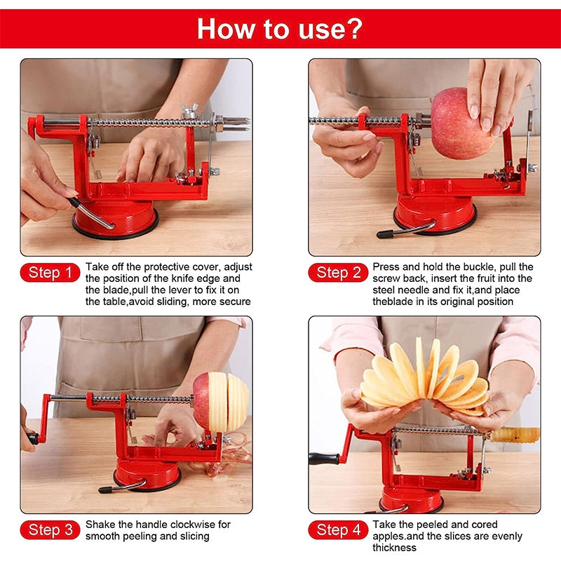 3-in-1-Multi-functional-Fruit-Peeling-Slicing-Stoning-Peeler-Machine(Red)