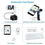 3-in-1-Multi-function-8-Pin-+-3.5mm-+-USB-3.0-OTG-to-8-Pin-Male-Fast-Charging-&-Music-Audio-&-Card-Reading-Adapter-(White)
