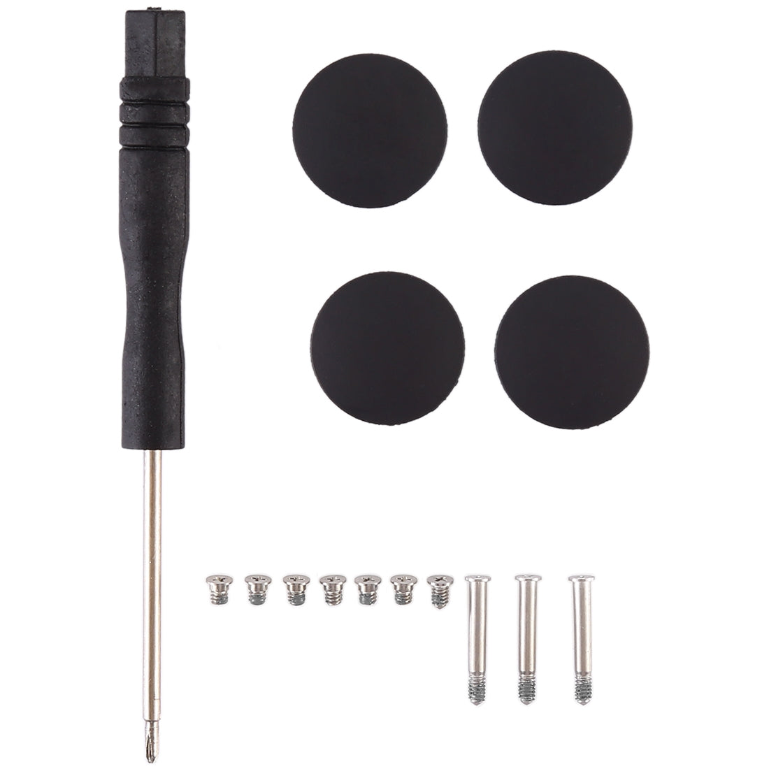 3-in-1/Set-Bottom-Rubber-Cooling-Mat-+-Screws-+-Screwdriver-for-Macbook-Pro-A1278-A1286-A1297