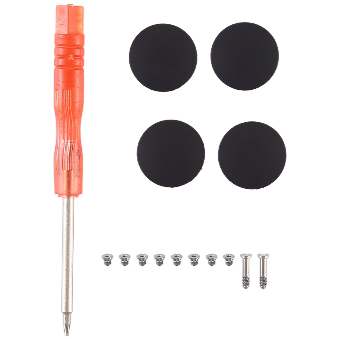 3-in-1/Set-Bottom-Rubber-Cooling-Mat-+-Screws-+-Screwdriver-for-Macbook-Air-11-inch-A1370-A1465-(2010-2018)