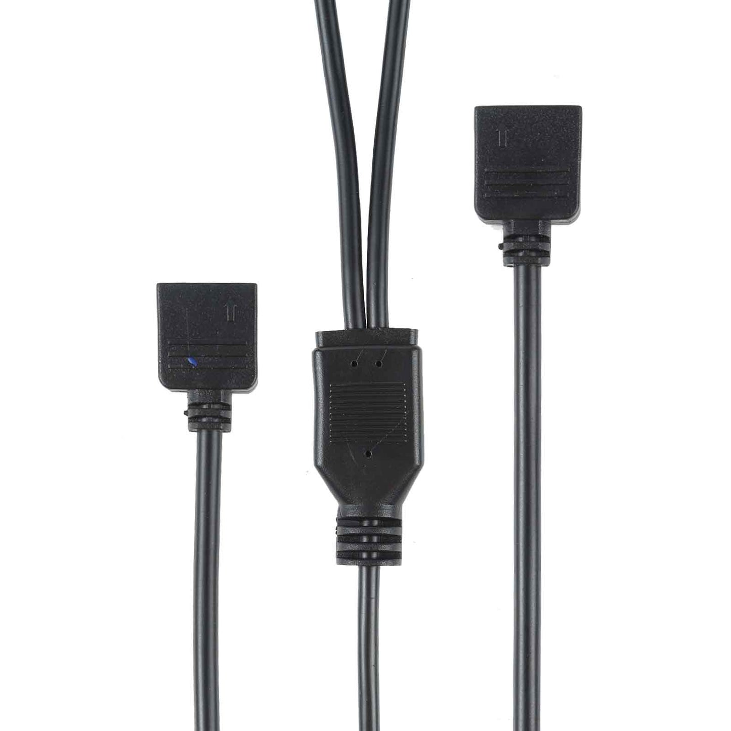 3-Pin-5V-1-to-2-Motherboard-AURA-RGB-PC-Cooling-Extension-Cable-for-Asus(Black)