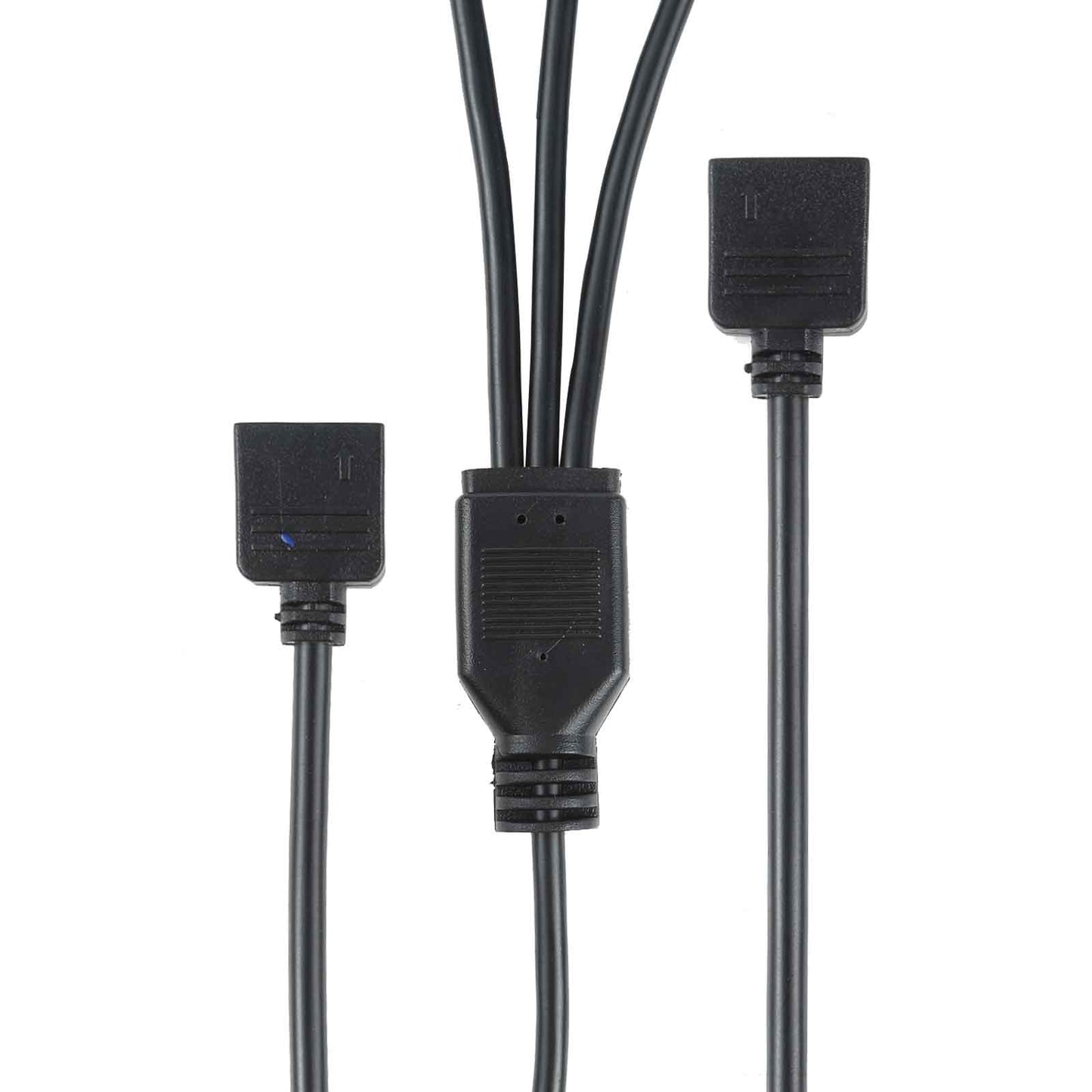 3-Pin-5V-1-to-3-Motherboard-AURA-RGB-PC-Cooling-Extension-Cable-for-Asus-(Black)