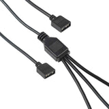3-Pin-5V-1-to-3-Motherboard-AURA-RGB-PC-Cooling-Extension-Cable-for-Asus-(Black)