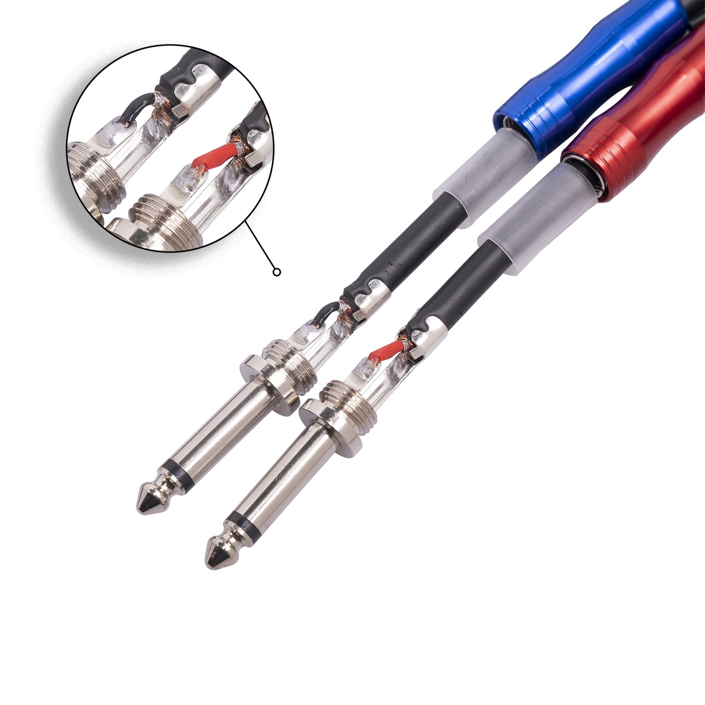 3051K63-Dual-RCA-Male-to-Dual-6.35mm-1/4-inch-Male-Mixer-Audio-Cable,-Length:1m