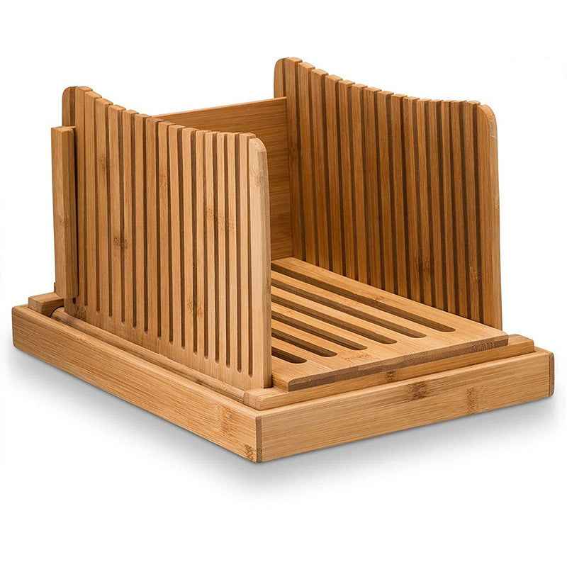 31.7x23.7x19cm Bamboo Household And Commercial Multi-Function Bread Cutting Plate Sliced Cutting Board Bread Slices Bread Plate