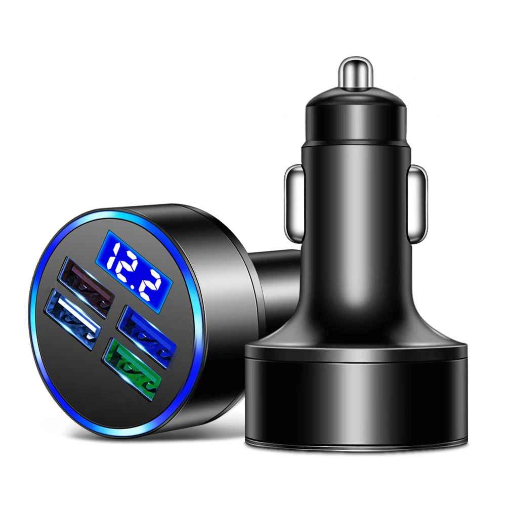 3.1A-4-in-1-Digital-Display-Car-Charger-with-Voltmeter