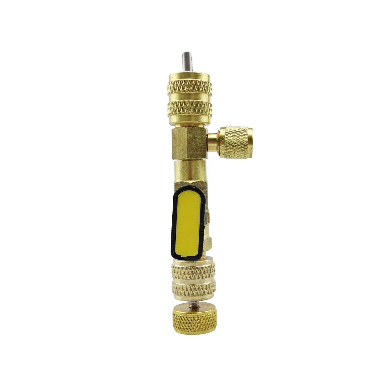 32pcs-/-Set-T6-Air-Conditioning-Valve-Core-Remover-Installer-Tool-with-Dual-Size-SAE-1/4-and-5/16-Ports(Gold)