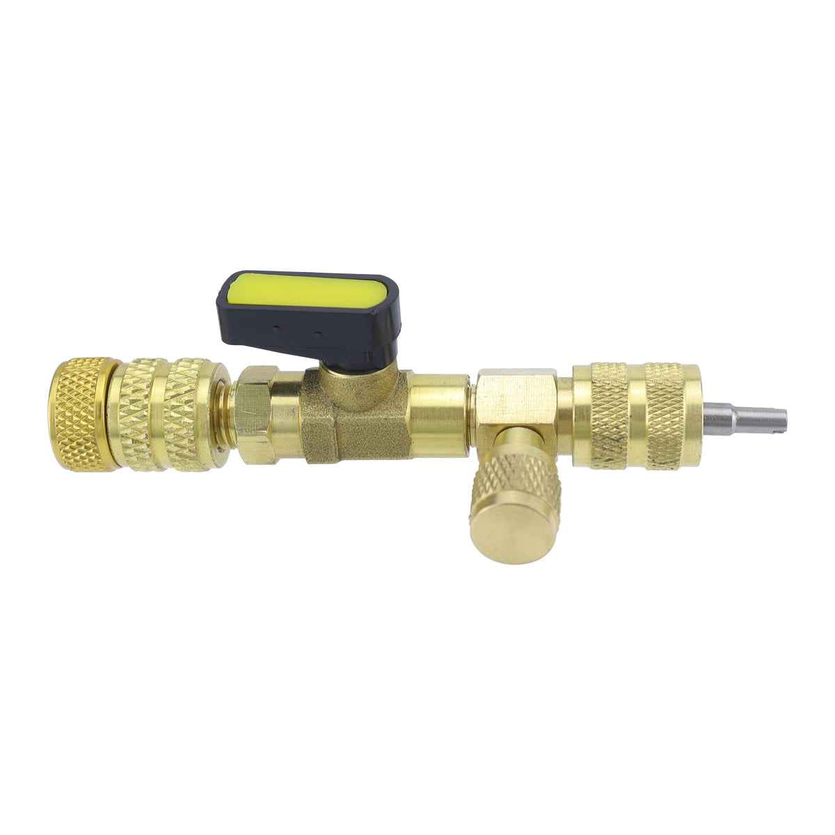 32pcs-/-Set-T6-Air-Conditioning-Valve-Core-Remover-Installer-Tool-with-Dual-Size-SAE-1/4-and-5/16-Ports(Gold)