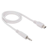 3.5mm-Male-to-Mini-USB-Male-Audio-AUX-Cable,-Length:-about-50cm