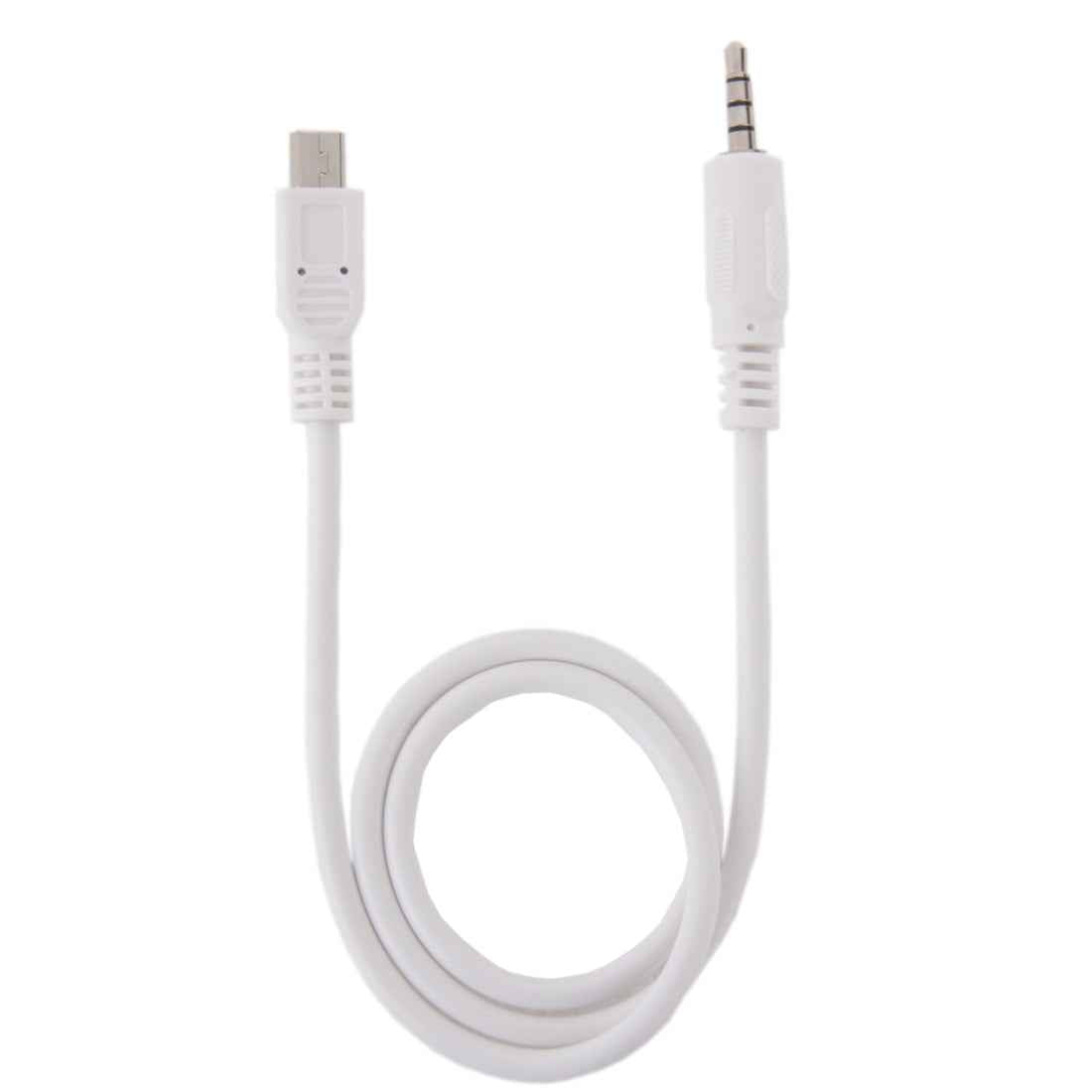 3.5mm-Male-to-Mini-USB-Male-Audio-AUX-Cable,-Length:-about-50cm