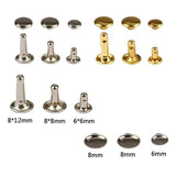 360pcs-Copper-Leather-Hollow-Cap-Double-Sided-Rivet-Set-With-Punching-Pliers