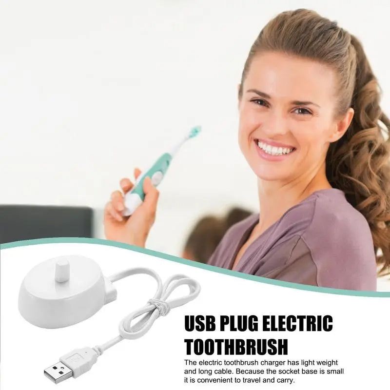3757-Electric-Toothbrush-Charging-Cradle-For-Braun-Oral-B,-Specification:-USB-Plug