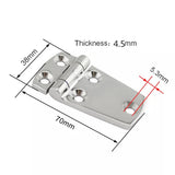 38x70mm-316-Stainless-Steel-Yacht-RV-Hinge-Control-Cabinet-Hinge