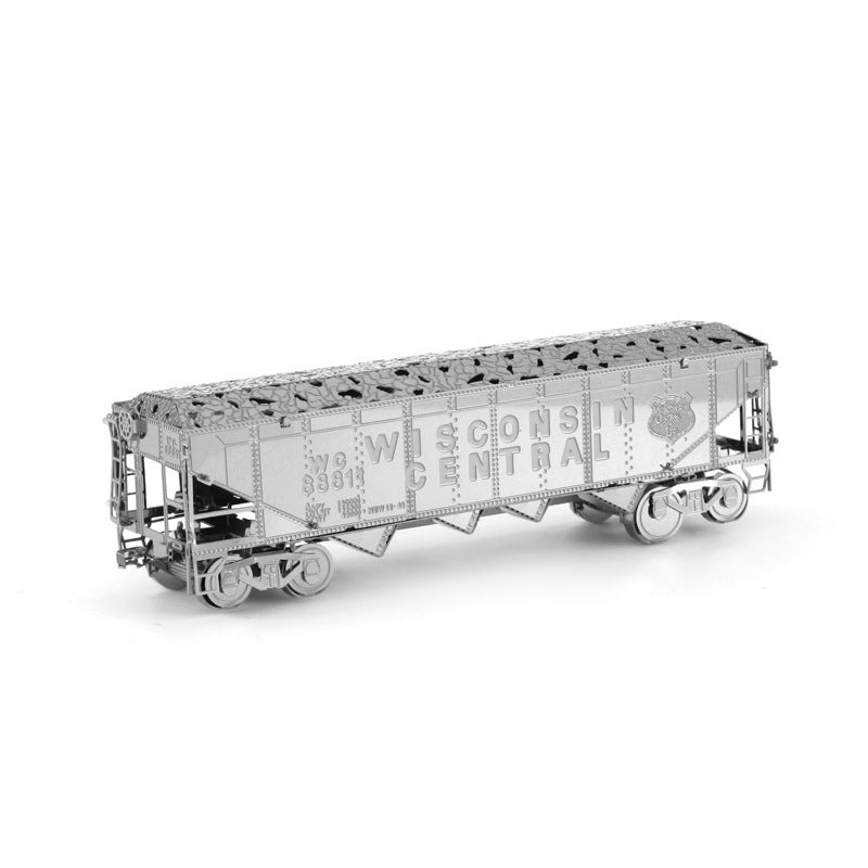 3D-Metal-Assembly-Model-Train-Drilling-Cruise-DIY-Puzzle,-Style:-Train-Set