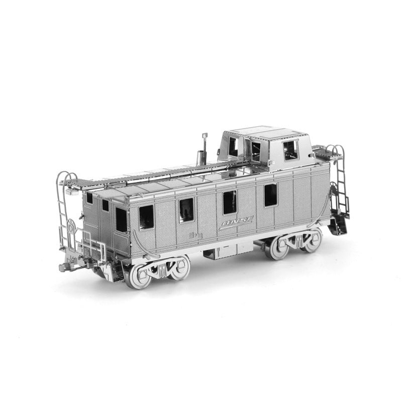 3D-Metal-Assembly-Model-Train-Drilling-Cruise-DIY-Puzzle,-Style:-Train-Set