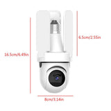 3MP-HD-Smart-Three-Blade-Fan-Light-Bulb-Style-Wireless-WiFi-Surveillance-Camera,-Specification:2.4GHz(White)