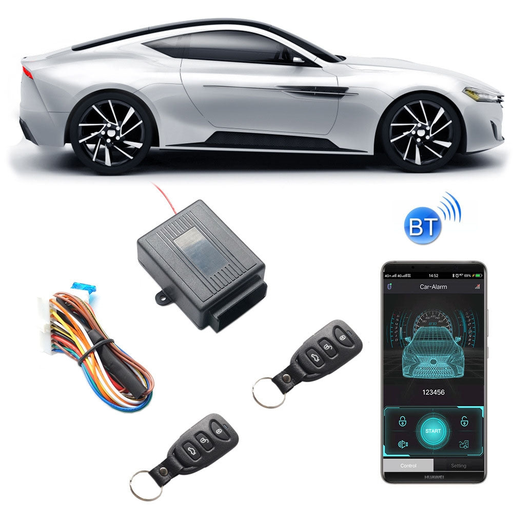 3pcs-/Set-Car-Key-Free-Access-To-The-Central-Control-Lock-Mobile-Phone-APP-Control-Open-And-Close-The-Car-Door,-Specification:-T240