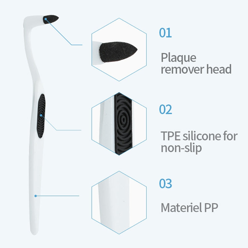 3pcs-Tooth-Stain-Cleaning-Stick-Dental-Calculus-Remover-Tooth-Grinder-Tartar-Removal(White)