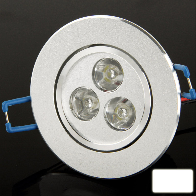 3W-Ceiling-Lights-LED-Down-Light-Bulb,-3-LED,-White-Light,-AC-85-265V