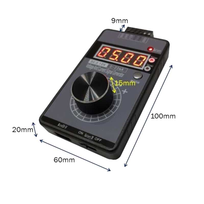 4-20mA-0-10V-Signal-Generator-Adjustable-Voltage-Current-Simulator,-Built-in-Battery-(Black)