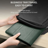 4-in-1-Universal-Laptop-Holder-PU-Waterproof-Protection-Wrist-Laptop-Bag,-Size:15/16inch(Grey)