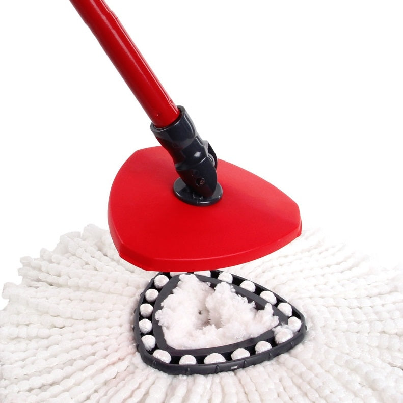 4-PCS-Rotating-Triangle-Cotton-Yarn-Mop-Head-Mop-Replacement-Cloth-For-O-Cedar/Vileda