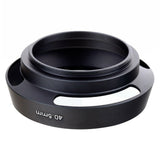 40.5mm-Metal-Vented-Lens-Hood-for-Leica(Black)