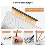 4096-Tilt-Pressure-sensitive-Prevent-Accidental-Touch-Magnetic-Stylus-Pen-for-Samsung-Tab(Black)