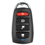 433MHZ-Wireless-Copy-Remote-Control-Metal-Four-button-Garage-Door-Copy-Code-Remote-Contro